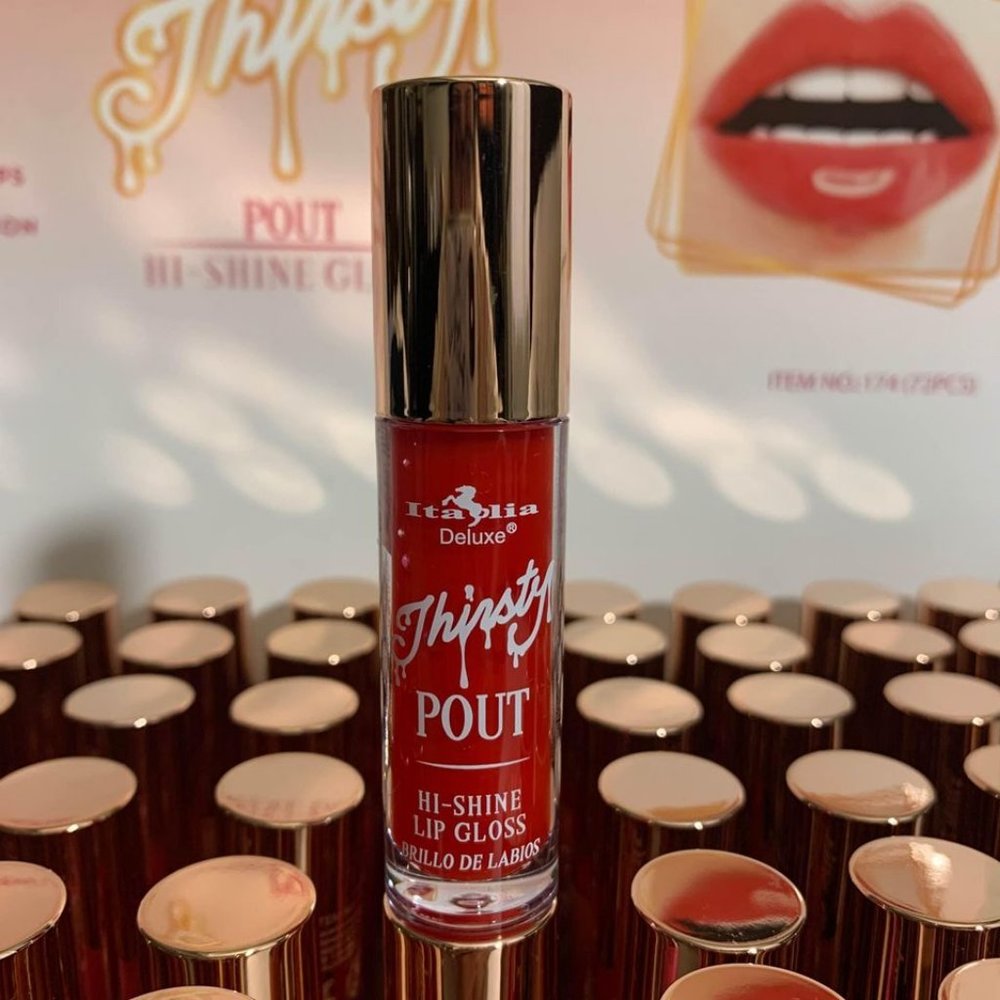 Italia deluxe thirsty pout hi shine lipgloss set of (3) - Picture 4 of 9